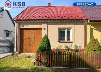 Dom parterowy 42m2, działka 800m2 – Gliniany