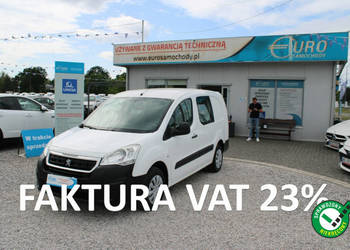 Peugeot Partner LONG XL F-vat Salon PL netto 29186PLN Gwarancja czujniki I…