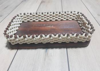 Taca drewniana vintage