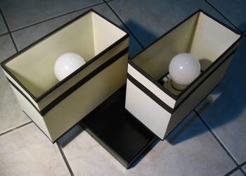 Lampa sufitowa, żyrandol 2x 20x10 cm + 2x LED Lexman 10,5W