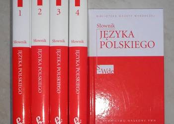 Słownik języka polskiego PWN 5 tomów (A-Wde)