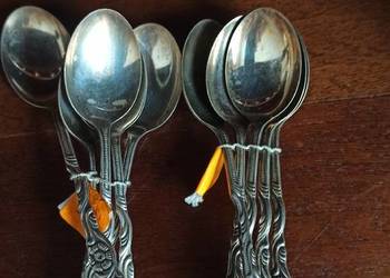 Platerowe łyżeczki do kawki.
Syg. Nils Johan E. P. N. S