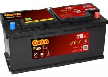 Akumulator 110Ah 850A Centra PLUS CB1100 Darmowy Dowóz