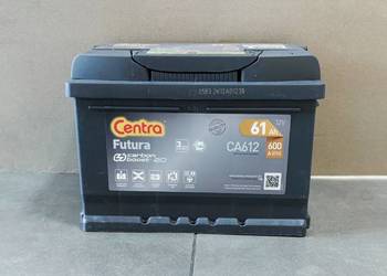 Akumulator Centra FUTURA 61Ah 600A PRAWY PLUS