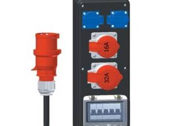 Bals Rozdzielnica przenośna gumowa, listwowa