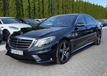 Mercedes S 63 AMG S63 AMG Long Panorama Masaże Zarejestrowany W222 (2013-2…
