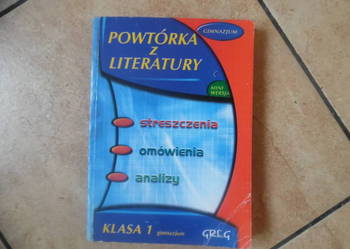 Powtórka z literatury sa to opracowania wierszy, lektur, czy
