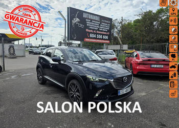 Mazda CX-3 2.0 Benzyna 120 KM, Kamera, Bluetooth, Head-UP, Skóra, LED, Aut…
