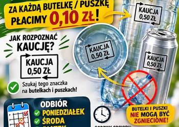 Skup butelek puszek