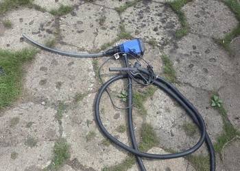 pompa z pitoletem do tankowania diesla lub innych