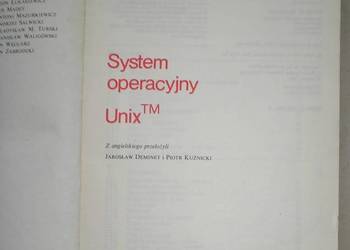 System operacyjny Unix TM - Peter P. Silvester