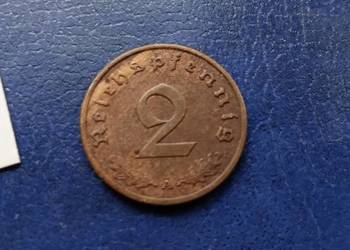 Stare monety 2 pfennig 1938 A NIemcy Stare monety 2 pfennig 1938 A NIemcy