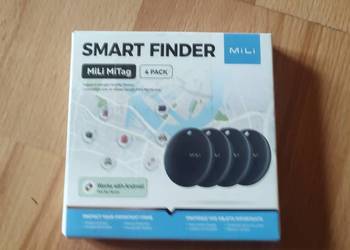 zestaw 4 lokalizatorów Bluetooth MiLi MiTag zaprojektowanych specjalnie dl