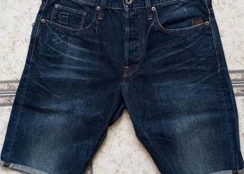 G-star Raw krótkie spodenki jeansowe męskie chłopięce 31/32 pas 80cm