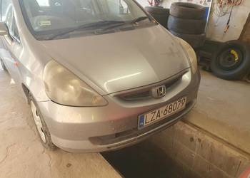 Honda Jazz silnik skrzynia lampa zderzak błotnik maska klapa stacyjka alter
