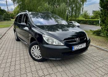 Śliczny.Zdrowy.Peugot.307.Sw.2003r.2.0.HDI.Hak.Moż.Zamiana
