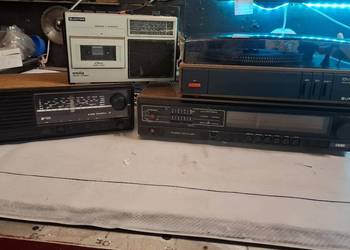 Zestaw retro audio PRL/NRD + gramofon – Unitra Emanuel, RFT Stereo 5080 – D