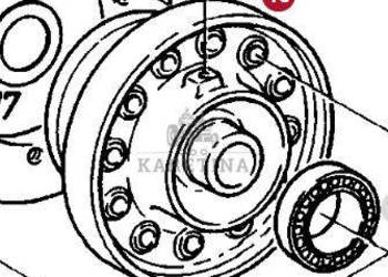 Fendt Favorit 514 Obudowa Mechanizmu Różnicowego CZĘŚCI 514100010050