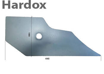 Osłona słupicy HARDOX 92509/L części do pługa OVERUM