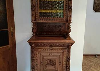 Kredens , witryna eklektyczna, Francja , antyk