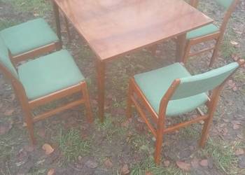 Stół sześć krzeseł do salon pokój kuchnia stylowe