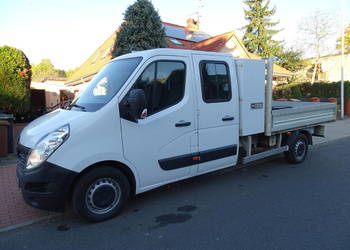 Renault Master 2,3 D -130 Koni, L4 klimatyzacja ,DOKA 7-miejsc  skrzynia