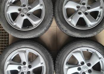 4 koła zimowe 16 cali Hyundai 5x114,3 oryginalne alufelgi+opony 205/55/16.