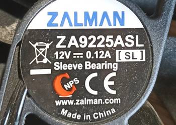 wentylator Zalman ZA9225ASL 92mm wysyłka