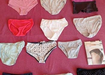 Duży zestaw majtek damskich S