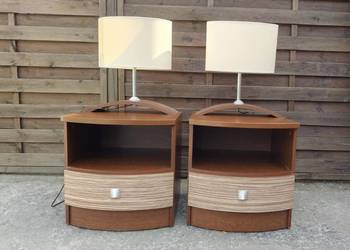 Sypialnia VOX Pacyfic łoże 160x200 + szafki nocne + komoda + lustro