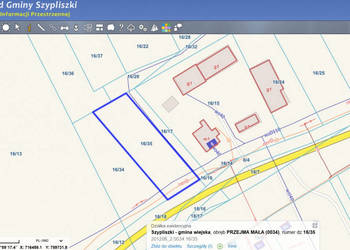 Twój dom nad Szelmentem Wlk, Działka 1218 m²