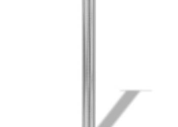 4 Nogi do stołu z regulacją wysokości 710 mm szczotkowany nikiel WM-242145