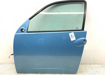 DRZWI LEWY PRZÓD LIGIER XTOO Hatchback 05-12 BŁĘKITNY