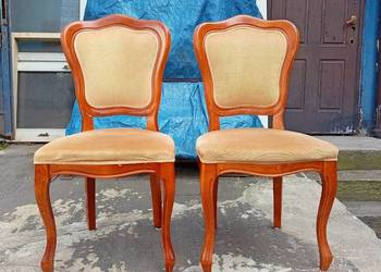 Krzesła Drewniane Medalion, Meble z Duszą, Krzesła 2 szt. Meble Drewniane