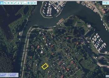 Działka ROD Mamy - Węgorzewo obok portu KEJA