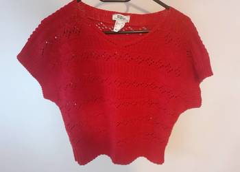 czerwona kamizelka S M