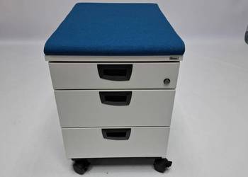 Kontener mobilny podbiurkowy Kinnarps biały z poduszką