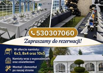 Pawilony namioty imprezowe wynajem. Polter, urodziny, komunia, imprezy