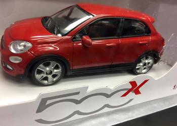 FIAT 500X MODEL MODELIK 1:43 czerwony