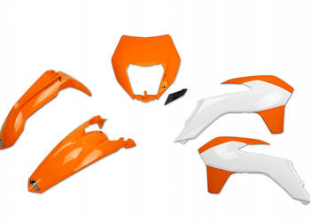 KOMPLET PLASTIKÓW KTM EXC/EXCF14-16 UFO OSŁONA LAMPY KIT