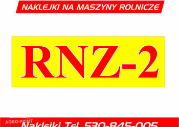 Naklejki Unia RNZ 2
