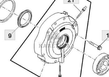 John Deere 8360R Obudowa Osłona ILS CZĘŚCI RE570733 RE245720