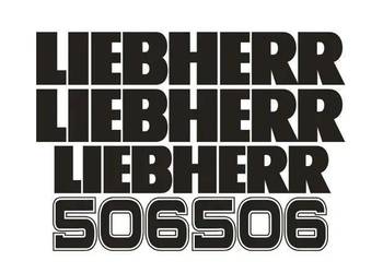 Naklejki naklejka oklejenie LIEBHERR 506 Zamiennik