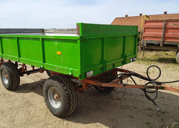 Przyczepa wywrotka AUTOSAN D-45, ładowność 3500 kg, nowe opony, zarejestro…