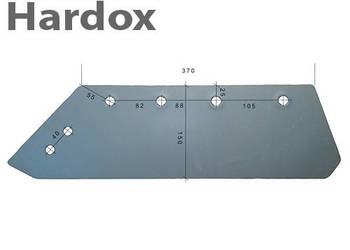Lemiesz 14 cali 300hektarów HARDOX 6015B/L do pługa BUGNOT