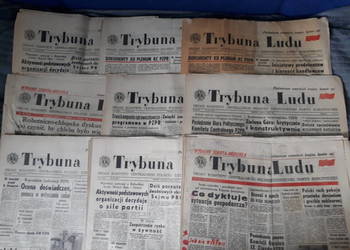 Trybuna Ludu 9sztuk 1983 29.01, 31.01, 28.01, 27.01
