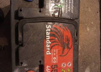 Akumulator samochodowy 55Ah 12V 460A używany