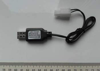 Ładowarka KET USB do akumulatorów 3,6V 250mA, wtyczka KET-2P