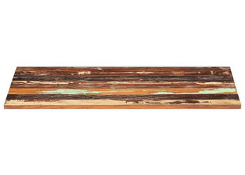 Prostokątny blat stołowy 60x120 cm 25-27 mm drewno z odzysku WM-286057