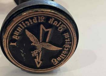 Stempel niemiecki Waffen SS Stempel niemiecki Waffen SS